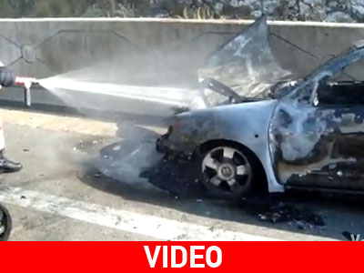 Φωτιά στην Εγνατία